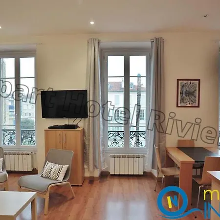 Aparthotel Riviera: Seaside Elegance on Promenade des Anglais Nice Exterior photo